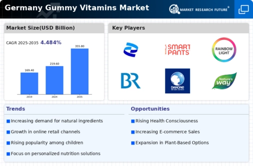 Germany Gummy Vitamins Market Infographic