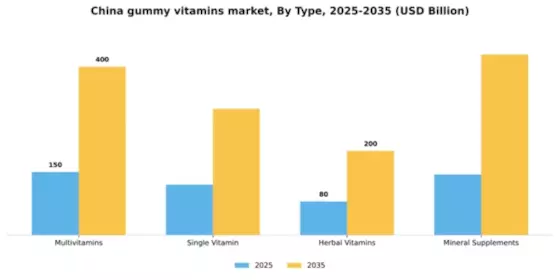 China Gummy Vitamins Market Segment Image 3