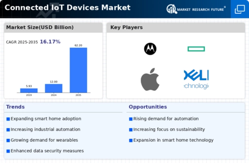 Connected IoT Devices Market Infographic