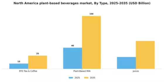 North America Plant Based Beverages Market Segment Image 2