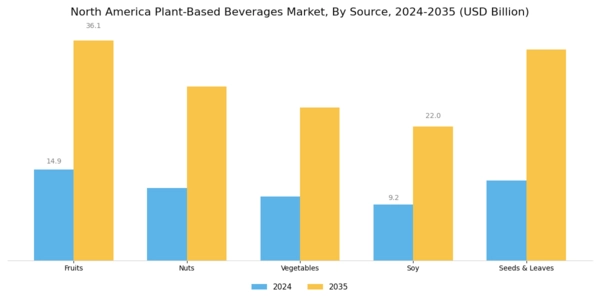 North America Plant Based Beverages Market Segment Image 0