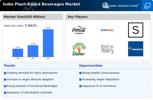 India Plant Based Beverages Market Infographic