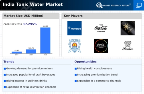 India Tonic Water Market Infographic