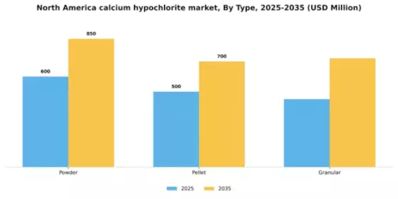 North America Calcium Hypochlorite Market Segment Image 1