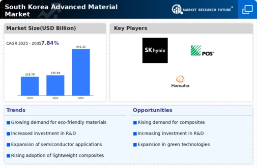 South Korea Advanced Material Market Infographic