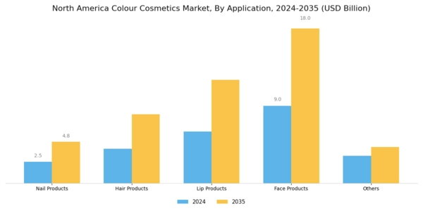 North America Colour Cosmetics Market Segment Image 2