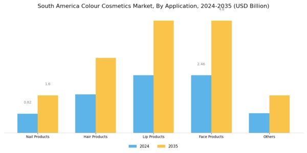 South America Colour Cosmetics Market Segment Image 2