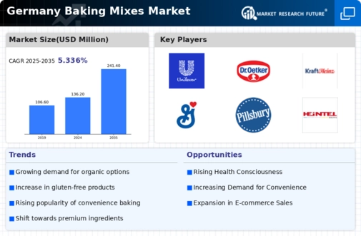 Germany Baking Mixes Market Infographic