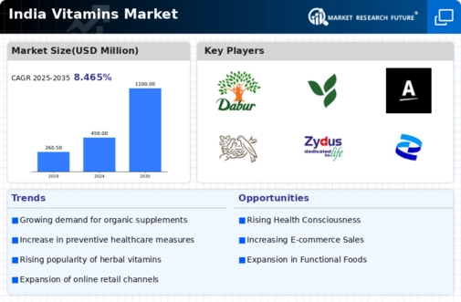 India Vitamins Market
 Infographic