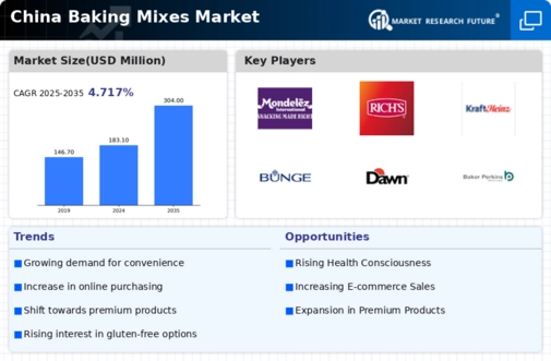 China Baking Mixes Market Infographic