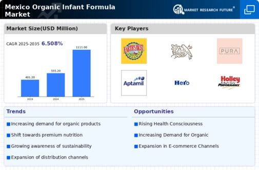 Mexico Organic Infant Formula Market Infographic