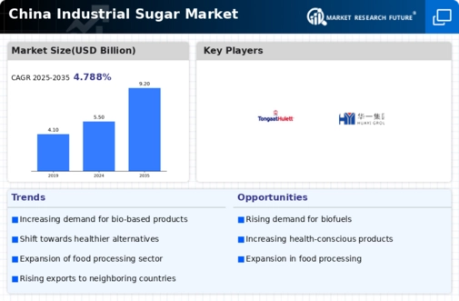 China Industrial Sugar Market Infographic
