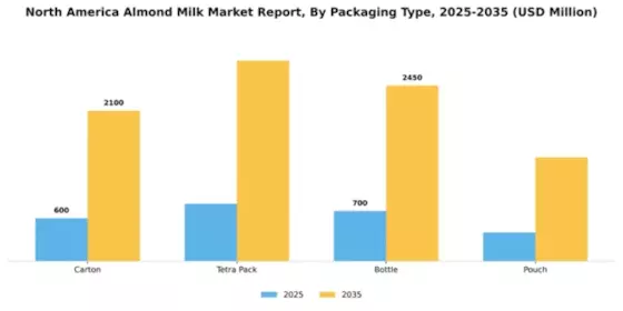 North America Almond Milk Market Segment Image 2