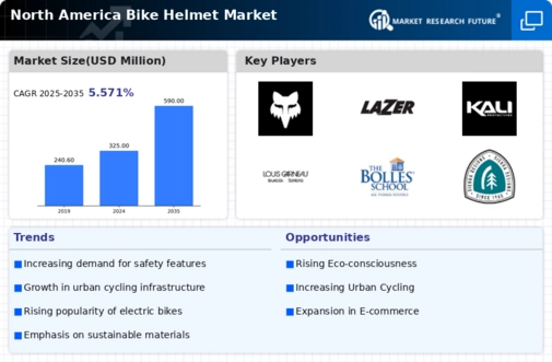 North America Bike Helmet Market Infographic