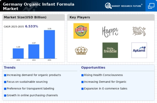 Germany Organic Infant Formula Market Infographic