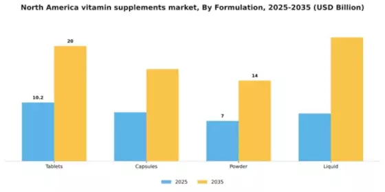 North America Vitamin Supplements Market
 Segment Image 2