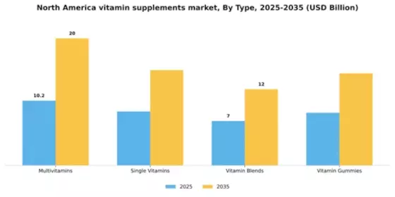 North America Vitamin Supplements Market
 Segment Image 3