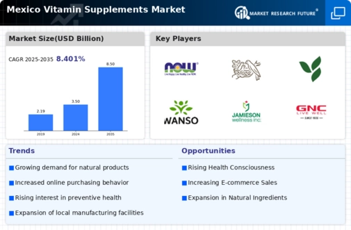 Mexico Vitamin Supplements Market Infographic