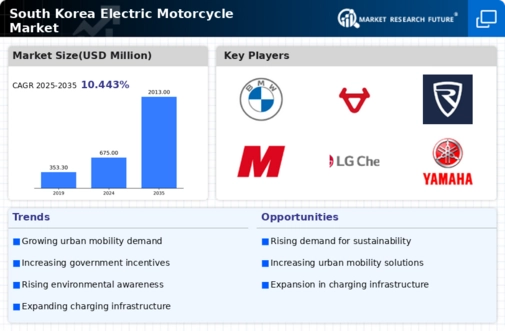 South Korea Electric Motorcycle Market Infographic
