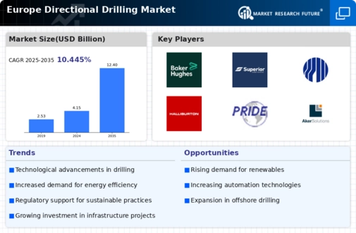 Europe Directional Drilling Market Infographic