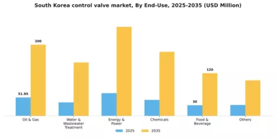 South Korea Control Valve Market Segment Image 1