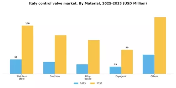 Italy Control Valve Market Segment Image 2