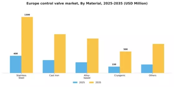 Europe Control Valve Market Segment Image 2