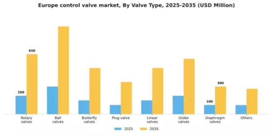 Europe Control Valve Market Segment Image 5