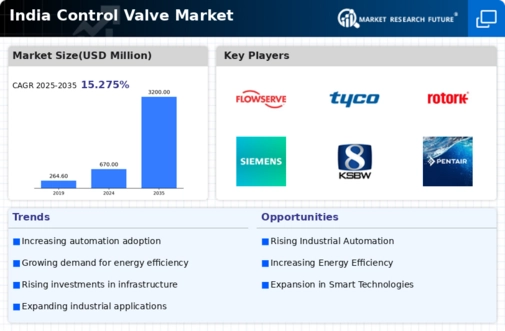 India Control Valve Market Infographic