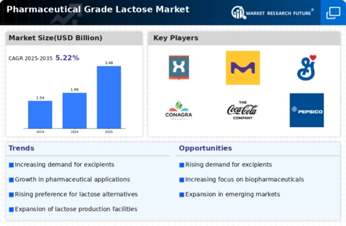 Pharmaceutical Grade Lactose Market Infographic