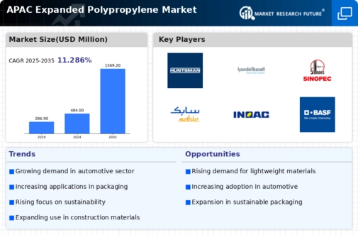APAC Expanded Polypropylene Market Infographic
