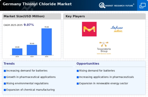 Germany Thionyl Chloride Market Infographic