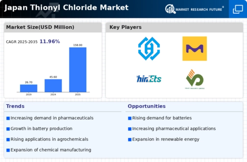 Japan Thionyl Chloride Market Infographic