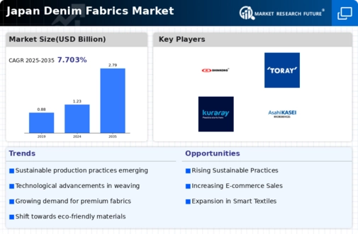 Japan Denim Fabrics Market Infographic