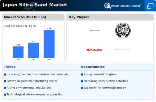 Japan Silica Sand Market Infographic