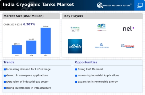 India Cryogenic Tanks Market Infographic