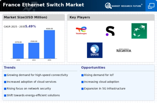 France Ethernet Switch Market Infographic