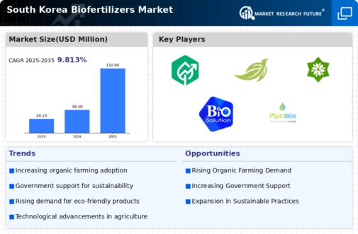 South Korea Bio Fertilizers Market Infographic
