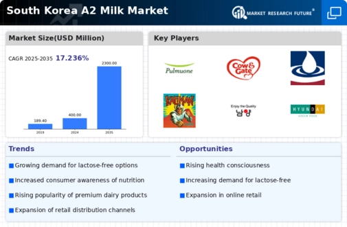 South Korea A2 Milk Market Infographic