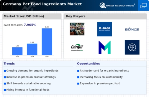 Germany Pet Food Ingredients Market Infographic