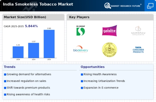 India Smokeless Tobacco Market Infographic