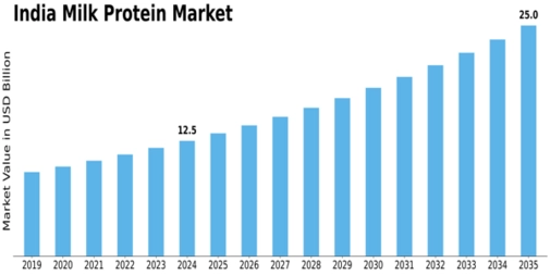 India Milk Protein Market Size
