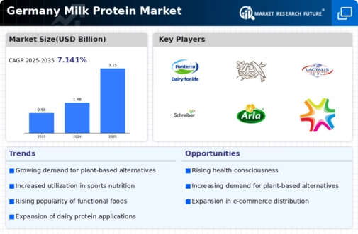 Germany Milk Protein Market Infographic