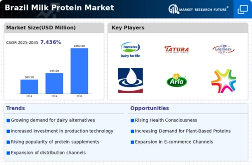 Brazil Milk Protein Market Infographic