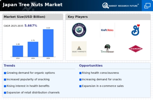 Japan Tree Nuts Market Infographic