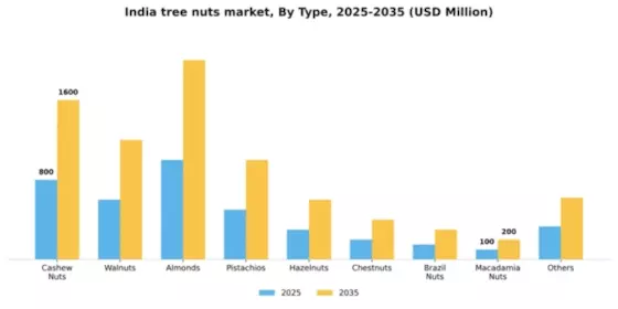 India Tree Nuts Market Segment Image 3