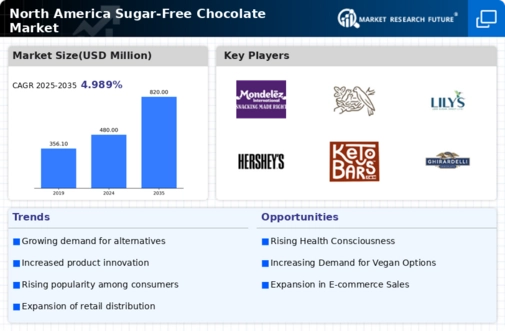 North America Sugar Free Chocolate Market
 Infographic