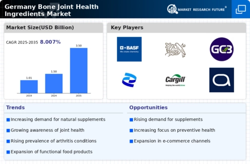 Germany Bone Joint Health Ingredients Market Infographic