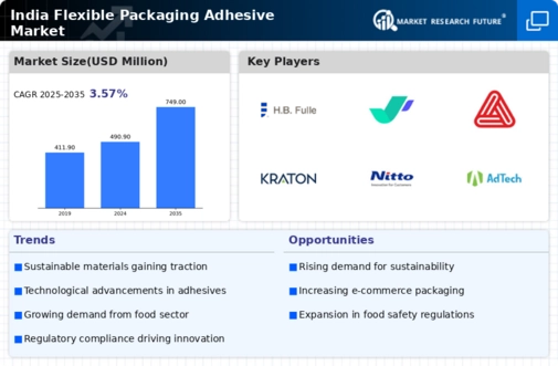 India Flexible Packaging Adhesive Market Infographic