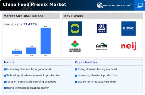 China Feed Premix Market Infographic